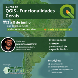 CURSO DE QGIS - FUNCIONALIDADES GERAIS