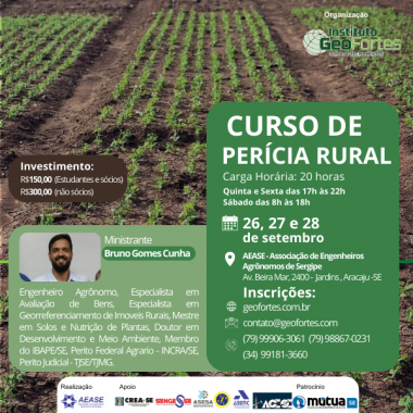 Curso de Perícia Ambiental (Não sócios)